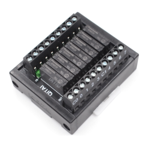 QMY410 8-Bit <strong>Relay</strong> <strong>Module</strong> APAN3124 Electromagnetic <strong>Relay</strong> DC24V <strong>Input</strong> 1a 250VAC/30VDC 5A <strong>Output</strong> DIN RAIL Fixation with Socket