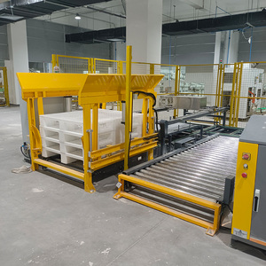 X-<strong>YES</strong> Smart Warehousing Solutions Maximizing Efficiency Pallet Stacking Conveyor System and Automated Palletizer - Product Image 4
