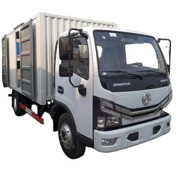 Высокое качество, оптовая продажа, дизельный грузовой фургон Dongfeng 2t 3t 4t 5t Легкий фургон для грузовых автомобилей, фургон для грузовых перевозок