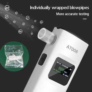 Advanced AT008 <strong>Alcohol</strong> Tester with Low Power Consumption Multiple Units Fast Response Electrochemical <strong>Sensor</strong> for Outdoor Events