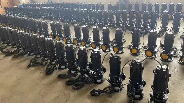 380V Chopper ปั๊มปั๊มน้ําบาดาลแบบแรงเหวี่ยงพร้อมรีมเมอร์สําหรับน้ําเสียขับเคลื่อนด้วยมอเตอร์ Chopper ปั๊มน้ําเสีย