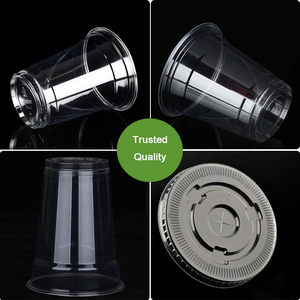 OEM Custom Logo 100% Bio Compostable PLA Transparent <strong>Cups</strong> Smoothie Beer Wine Beverage Ice CE Cold Disposable Drink to Go <strong>Cup</strong> - Product Image 5