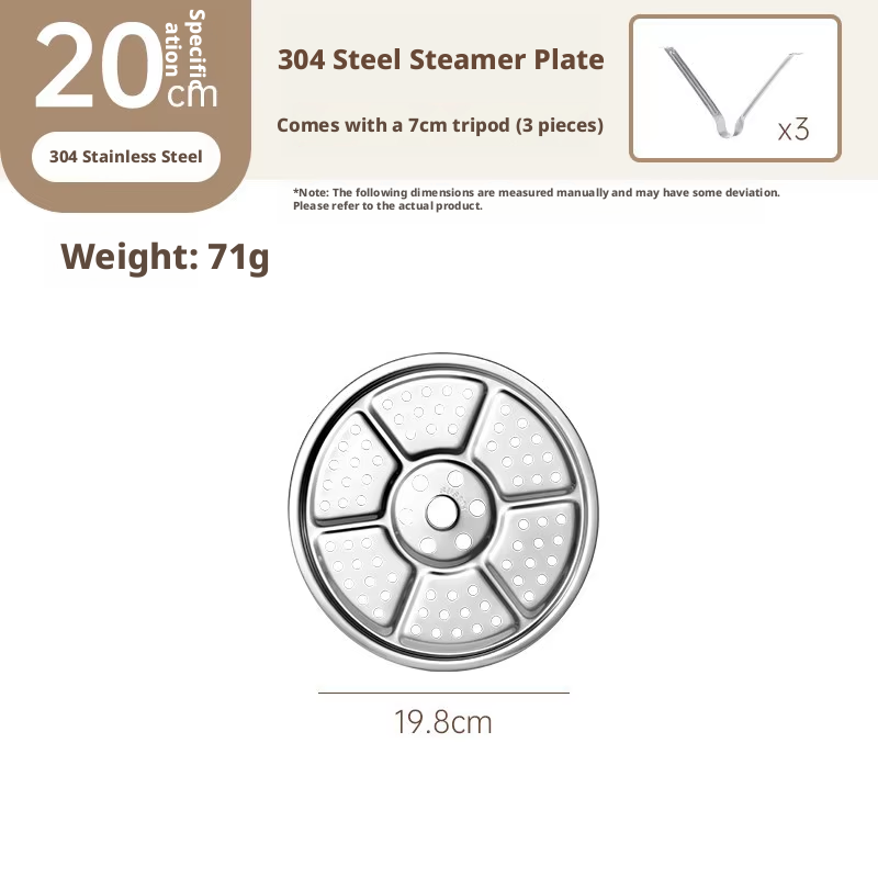 Trípode al vapor de 20 cm.