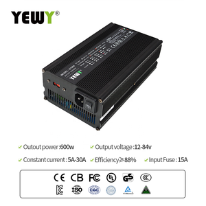 UY600バッテリー充電器12v25a 24v20a48vゴルフカート充電器用リチウム鉛蓄電池充電器