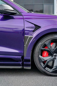 ชุดบอดี้ Q8สำหรับรถ Audi, สำหรับรถ Audi Q8อัพเกรดสไตล์ Msy คาร์บอนไฟเบอร์กันชนกระโปรงข้างตัวกระจายลมล้อสปอยเลอร์ฝากระโปรงหน้า