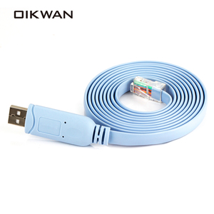Oikwan USB 2.0〜RJ45シリアル (RS-232) インターフェイスロールオーバーコンソールアダプターケーブルネットワーキングルーター用モデムネットワークスイッチ - Product Image 5
