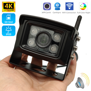 4G 5MP 8MP 4K Xe Tải Sao Lưu Máy Ảnh <span class=keywords><strong>Wifi</strong></span> 1080P Mini Xe Phía Sau Xem Máy Ảnh Kim Loại Trường Hợp IR Tầm Nhìn Ban Đêm IP66 Không Thấm Nước <span class=keywords><strong>P2P</strong></span> - Product Image 2