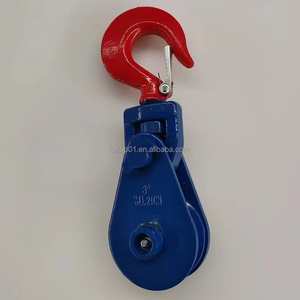 Phong cách Mỹ mở-end xoay móc đơn ròng rọc loại ánh sáng vô địch <span class=keywords><strong>snatch</strong></span> khối với móc nâng dây dây ròng rọc - Product Image 2