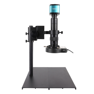 Microscopio Monocular YIZHAN 130X lente de montaje en C luz LED para inspección de apariencia Industrial PCB soldadura Reparación de computadora - Product Image 4