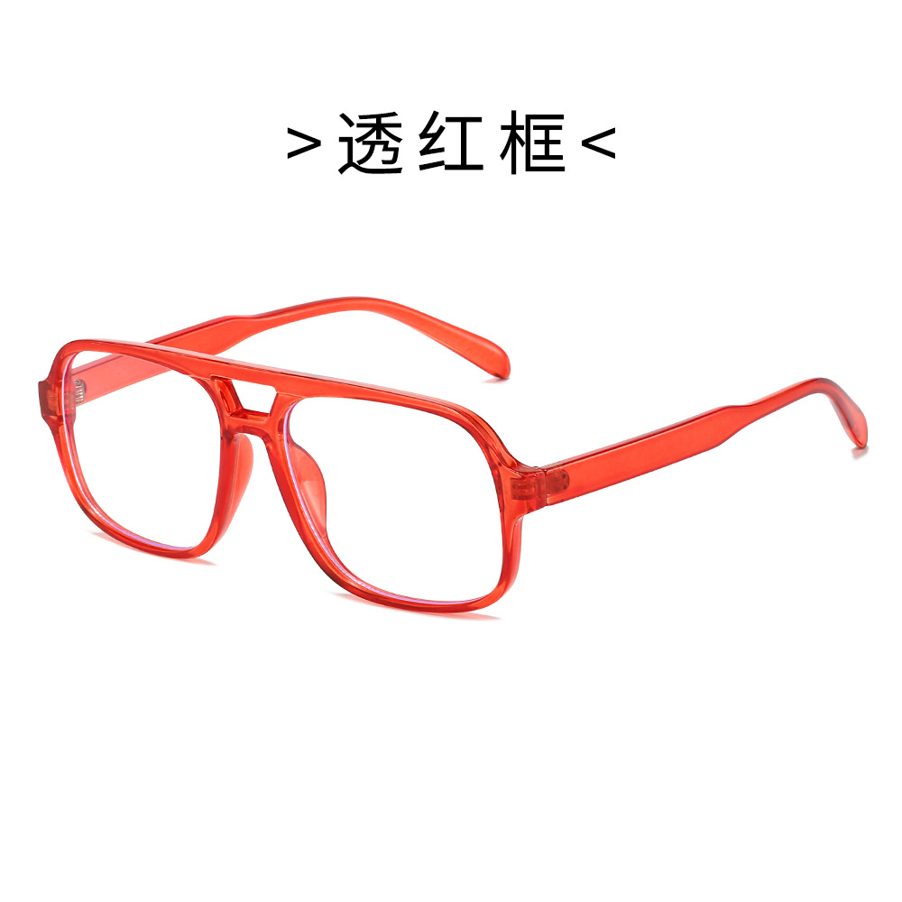 Cadre rouge transparent