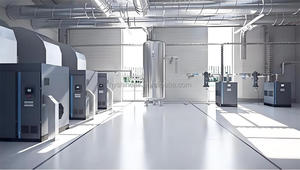 Atlas-Copco G200VSD GL200VSDオイル噴射ロータリースクリューエアコンプレッサー200kW可変速度ドライブ5.5/10/14bar 11.8-45.5m ³/min