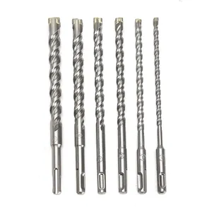 6-32mm בטון מקדח צלב עצה 460mm אורך כפול SDS בתוספת חריץ בנייה פטיש מקדח