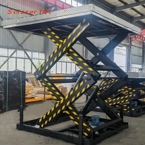 Plataforma elevadora hidráulica de servicio pesado industrial y mesa elevadora con capacidad de 2T 5T 6 toneladas 8T para uso fijo y carga
