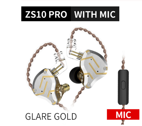 Or éblouissant avec micro