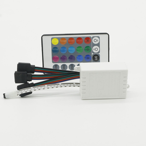 3 <strong>Output</strong> RF RGB LED <strong>Controller</strong> Dimmer <strong>DC</strong> 5V-24V 6A 24 Keys Wireless Remote Control for Changing LED Strip Lights - Product Image 6