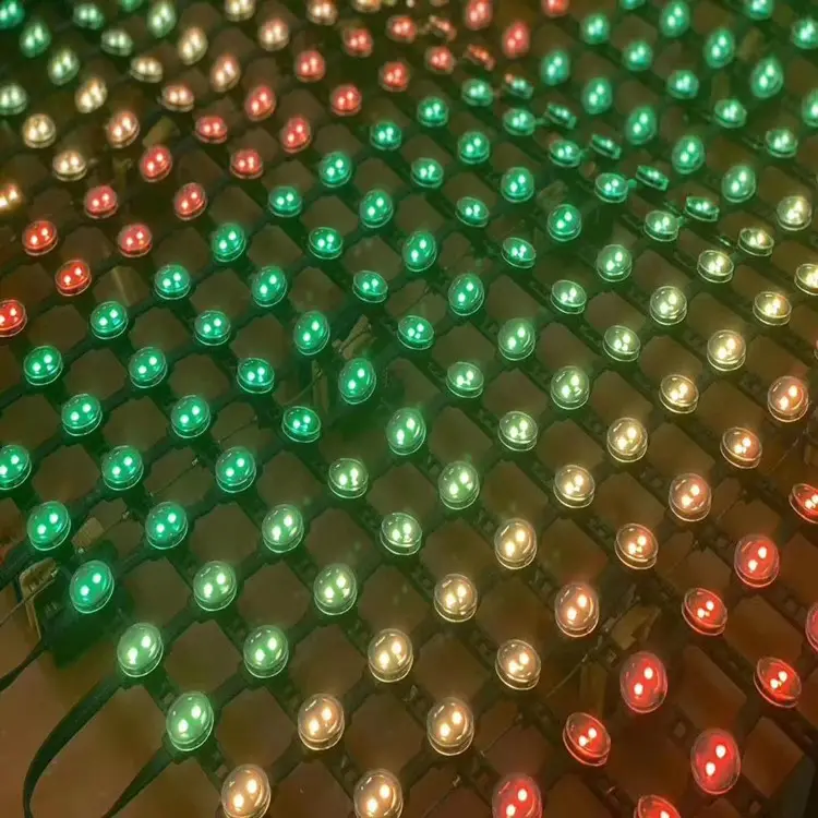 Ledwalker tela de led de malha para decoração de disco,bar e clube noturno