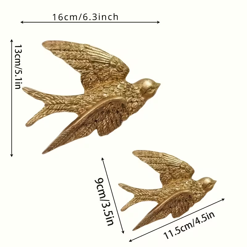 16*13m Doré (2pcs)