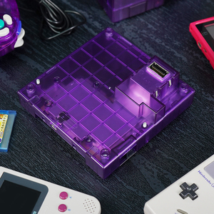 Bitfunx saydam durumda GC yedek taban kabuk için GBA Gameboy Gamcube konsolu için Gameboy oyuncu DOL-017 - Product Image 3