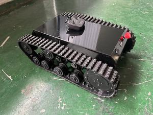 Гусеничный резиновый гусеничный грузовой вес 100KGS/800 кг робот Платформа резиновый гусеничный шасси ходовой части - Product Image 2