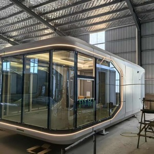 Fast-Construted Prefabricated <strong>C</strong> <strong>House</strong> Space Capsule Cabin for Hotel Use Steel Frame Container <strong>Houses</strong> for Office Bedroom Villa - Product Image 5