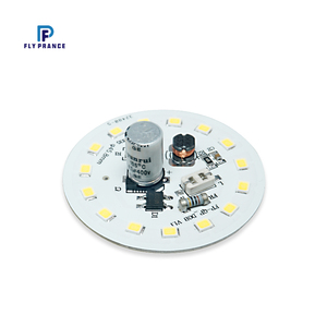 Ledライトボードドブアルミニウム回路基板Ledバルブハイルーメンドブ12WLEDラウンドPCB、Smd2835付き