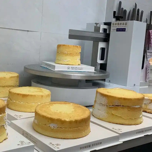 2024 Birthday <strong>Cake</strong> Cream Icing Coating Machine Automatic <strong>Round</strong> Bread <strong>Cake</strong> Cream Butter <strong>Cake</strong> Cream Spreading Icing <strong>Maker</strong> - Product Image 3