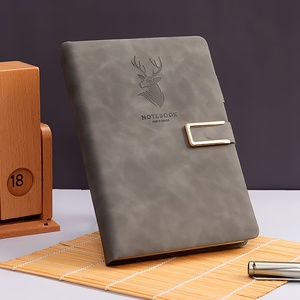 Cuaderno personalizable de 180 hojas de cuero PU, estilo impreso con logotipo personalizado, planificador de cuero promocional, Bloc de notas - Product Image 6