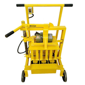 Fabricante Pequeña Inversión Gran Beneficio Simple 2017 Máquina de fabricación de bloques huecos móviles operada manualmente en Papúa Nueva Guinea - Product Image 1