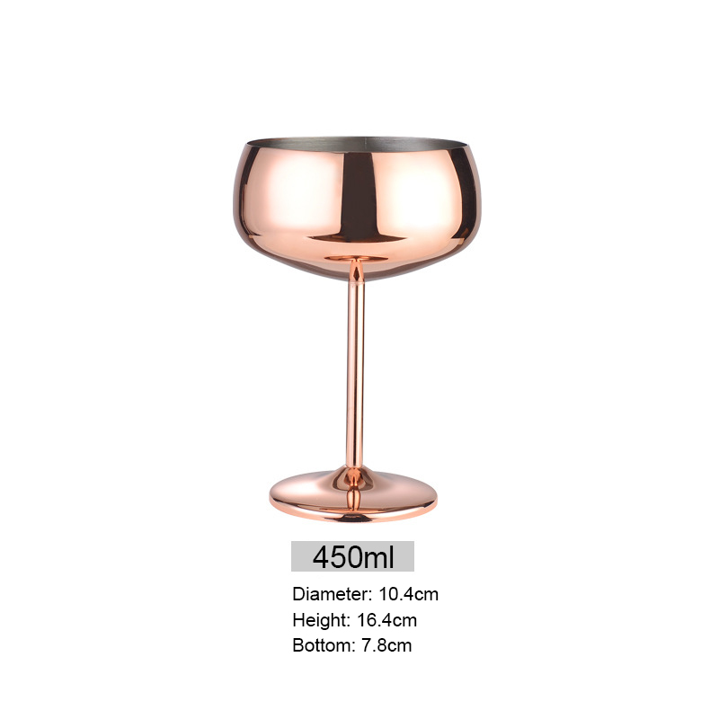 Tasse Large 450ML-Or Rose