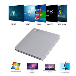 吸盘USB 3.0和C型DVD-ROM光驱外部超薄光盘光盘阅读器台式机笔记本电脑平板电脑DVD播放器