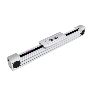 Correa síncrona de alta velocidad, mesa deslizante de movimiento lineal, calibre europeo alemán, Motor de guía lineal de posicionamiento Vertical - Product Image 1