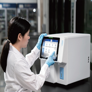 Thú Y <span class=keywords><strong>CBC</strong></span> + 5 diff huyết học Analyzer 49 thông số bao gồm EOS # EOS % vật nuôi số lượng tế bào máu cao cấp xét nghiệm máu hệ thống - Product Image 2