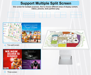 Pantalla táctil LCD de pared Android rentable para soluciones de publicidad digital animada - Product Image 2
