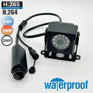 IP65 IP66 2k迷你防水POE IP摄像机4MP高清户外安全摄像机940nm夜视运动检测P2P RTSP - Product Image 2