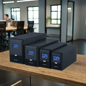 Fuera de línea 500va 300W Torre de onda sinusoidal simulada UPS 110V o 220V con pantalla LED LCD para computadora y sistema de seguridad - Product Image 2