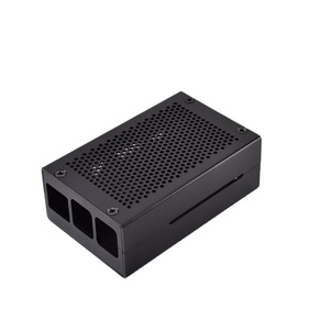 Custodia lampone Pi 3b + guscio universale in metallo lampone Pi di terza generazione b + scatola di dissipazione del calore in lega di alluminio 4B - Product Image 1