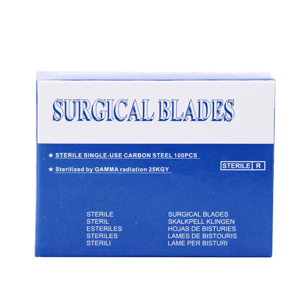 High Quality China Dental Supplier 11# Carbon Steel Surgical Scalpel Blades
