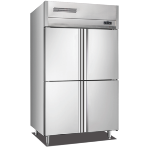 Commercial Kitchen Stainless Steel 2 Doors Chilling Freezer and <strong>Chiller</strong> Stand up Walk-in-<strong>chiller</strong>-and-freezer