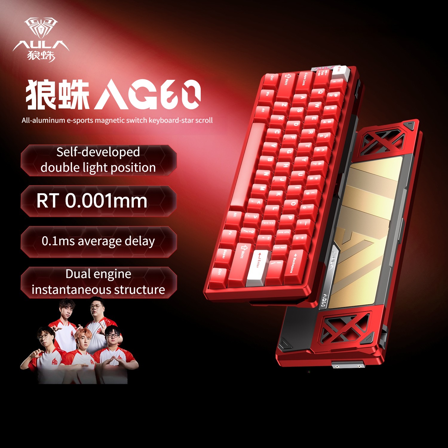 Interrupteur magnétique 60Pro-Red-Astral