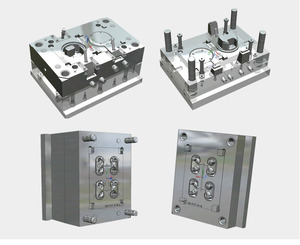 Di alta qualità professionale di prototipazione rapida in PVC stampo a iniezione plastica di precisione per stampaggio di utensili produttore produttore - Product Image 3