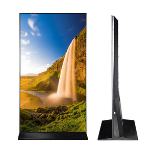 Da 98 pollici per interni Free Standing Full Screen Non Touch Display Hd grande schermo pubblicitario Lcd Digital Signage con telecomando - Product Image 2