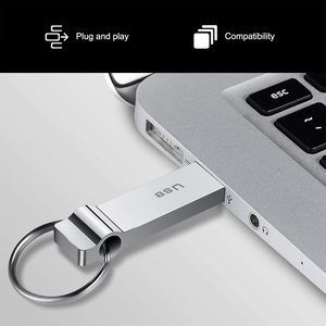USB 2.0 & 3.0 Kim Loại Đĩa Flash Memory Stick xách tay Ổ Đĩa Bút USB Pendrive tốc độ cao USB Flash <span class=keywords><strong>Drive</strong></span> - Product Image 3