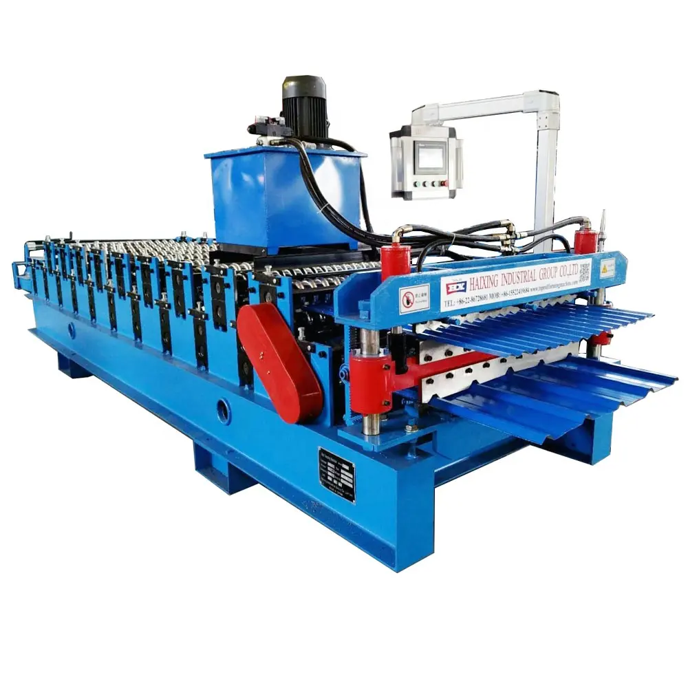 Máquina de fabricación de láminas de Zinc para techo, precio de láminas de Zinc para techo, nigeriano