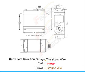 <strong>Analog</strong> 3kg <strong>Servo</strong> <strong>RC</strong> <strong>Robot</strong> Helicopter Airplane STEM Education Programming CircuitPython Components &amp; Parts Creative Robotics - Product Image 5