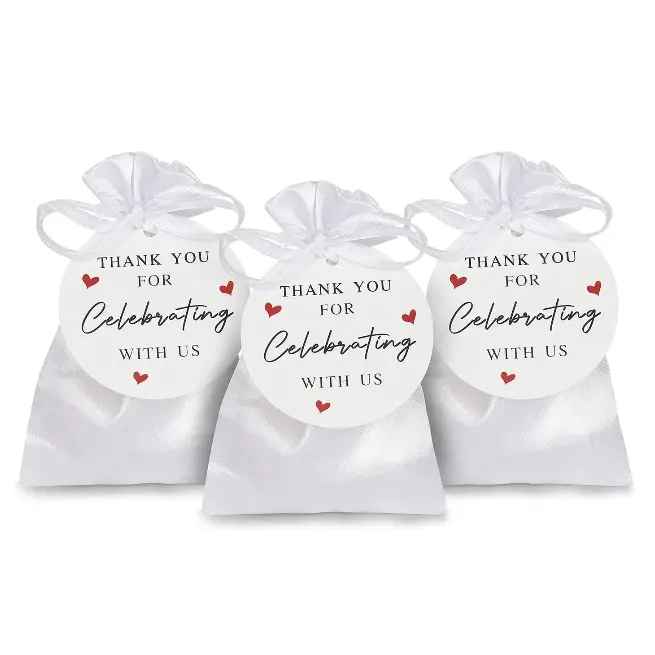 Custom Logo Printed Drawstring Satin Gift Bags Hair Extension Packaging Pouches Satin Bag For Wigs