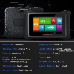 Für Lancol ISMART810 Aktive Tests chl üssel programmierung Auto diagnose tools canner 40 DoIP-CAN FD-Produkt kategorie diagnose zurücksetzen - Product Image 4