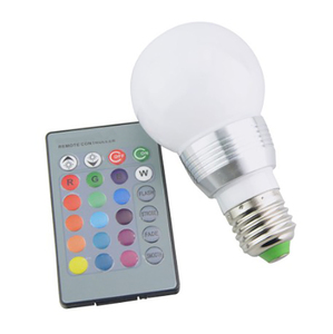 E27 3W 5W 10W RGB renkli LED lamba ışığı 16 milyon renk değiştirme ampul uzaktan kumanda led rgb ampul - Product Image 3