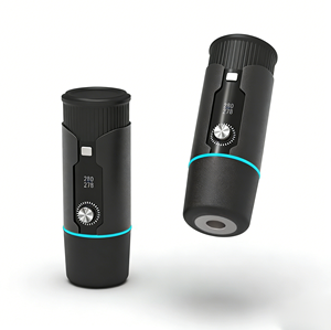 Neue Aluminium-LED Mini-Taschen-Elektronik-Zigarette Chicha Heizgerät Rauchgerät Wiederaufladbare E-Shisha - Product Image 1