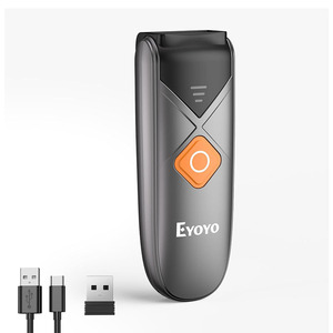 Eyoyo 1D 2D portátil inalámbrico con cable Mini Bluetooth Qr Code Reader Inventario Escáner de código de barras para Android OS - Product Image 1
