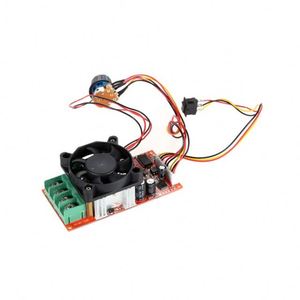 Controlador PWM DE VELOCIDAD DE Motor DC de puente H ajustable con Control PLC interruptor de marcha atrás ventilador de frenado 12V 24V 36V 50V ajustador de velocidad - Product Image 3